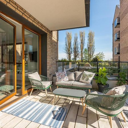 Garden Apartment Sadowa Danzica Esterno foto